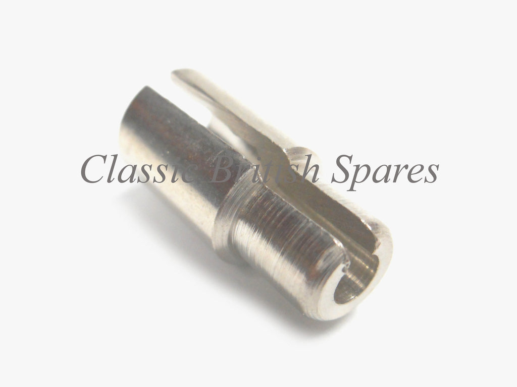 Juego De Férula Y Tope Para Cable De Acelerador De Moto - Compatible Con BSA, Triumph, Norton, Amal
