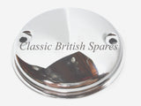 Triumph High Luster Chrome Points Cover (1) - 70-8737 - B25 / B44 / T100 / T120 / T140