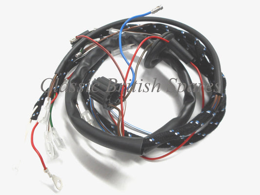 BSA A50 / A65 Lucas Type Main Cloth Wiring Harness - 54950625 -1967 Only