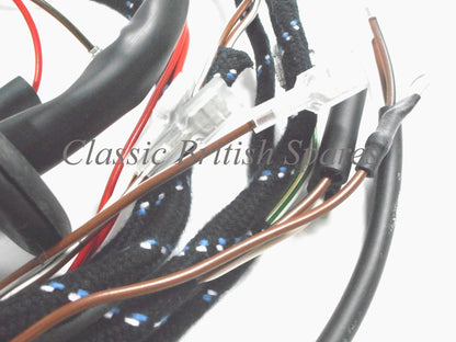 BSA A50 / A65 Lucas Type Main Cloth Wiring Harness - 54950625 -1967 Only