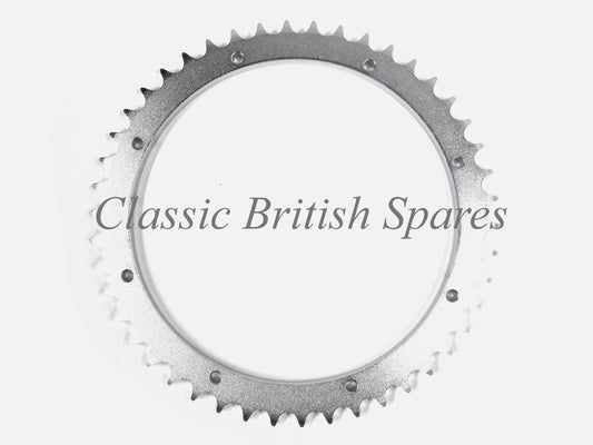 Triumph Twins Rear "Bolt-On" Sprocket 46 Tooth (1) - 37-1499 - TR6 / T100 / T120