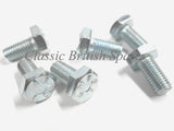 Triumph 1/4" Front Fender Mounting Bolts (6) 14-0101 - 1969-74