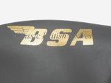 BSA A65 Seat Cover - Flat / Smooth Top W/ Logo - 1971-72