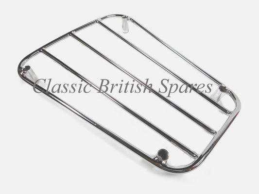 Triumph Pre-Unit Twins Chrome Parcel Grid Rack (1) - 82-2933 - 1949-56 - 5T / 6T / T110