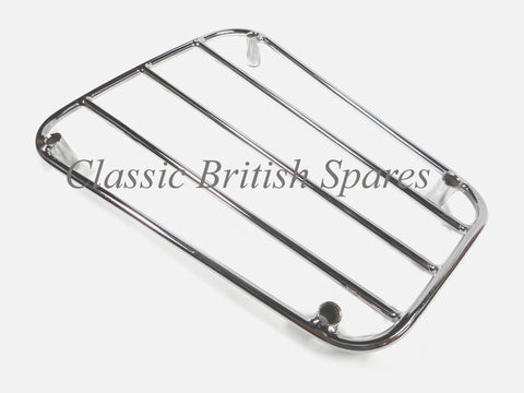 Triumph Pre-Unit Twins Chrome Parcel Grid Rack (1) - 82-2933 - 1949-56 - 5T / 6T / T110