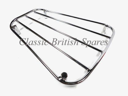 Triumph Pre-Unit Twins Chrome Parcel Grid Rack (1) - 82-2933 - 1949-56 - 5T / 6T / T110