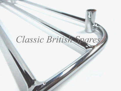Triumph Pre-Unit Twins Chrome Parcel Grid Rack (1) - 82-2933 - 1949-56 - 5T / 6T / T110