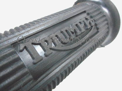 Triumph Twins Riders Front Footrest Rubbers (1 PAIR) - NF704 - PRE-1968