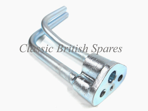 Triumph Oil Feed Block Junction Pipe Assembly (1) 70-6930 - 1966-72 - T120 / TR6