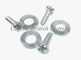 Triumph / BSA DLS Brake Plate Air Scoop Screen Screw & Washers