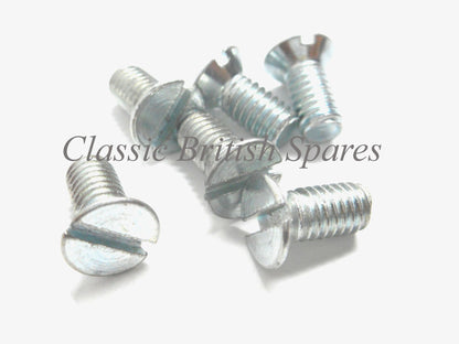 Clutch Inner Window Fixing Screws (6) - 70-3821 - C15 / B44 / A65 / T100 / T120 / T140