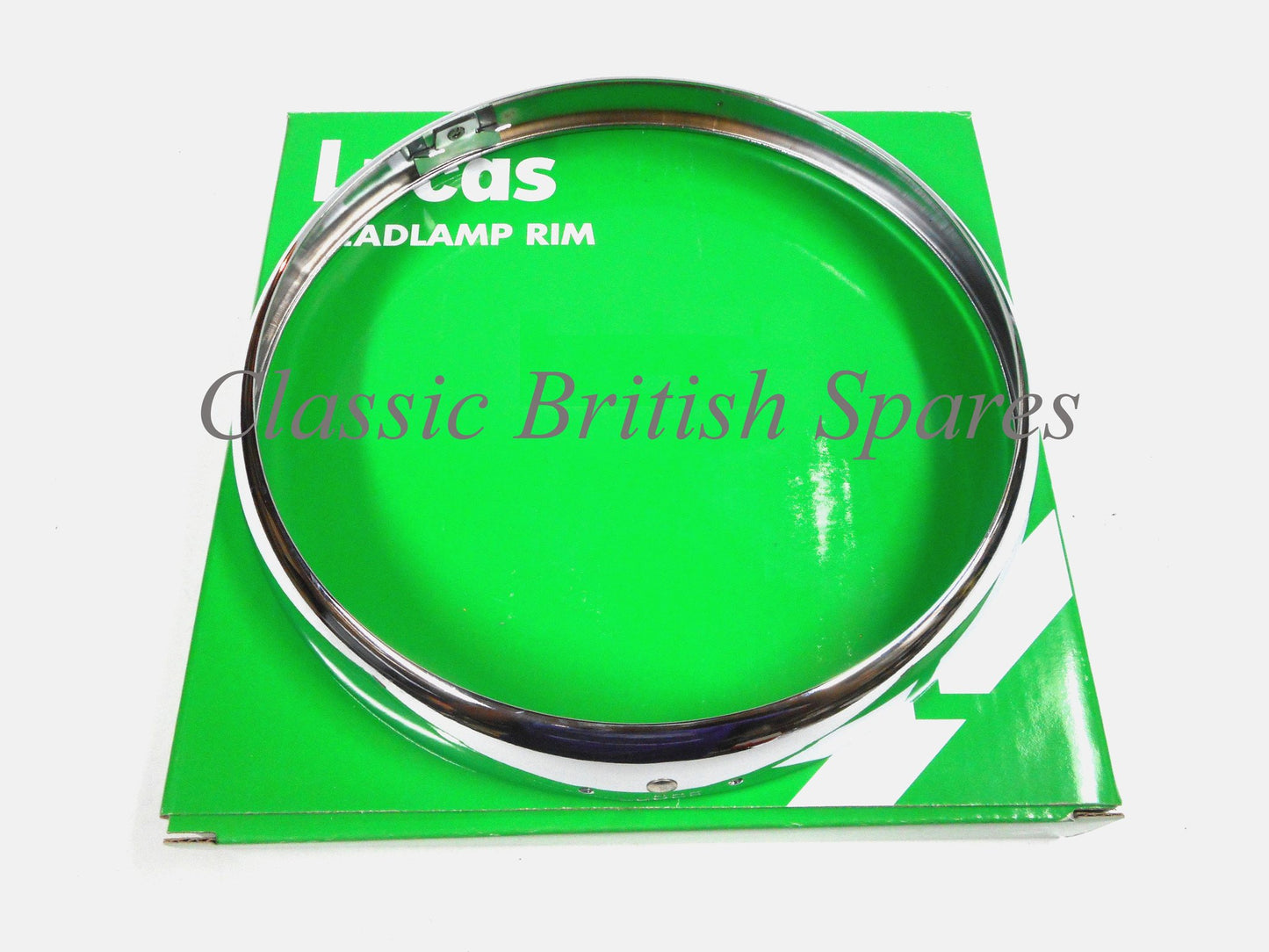 Genuine Lucas 7" Chrome Headlight Rim Bezel - 553248
