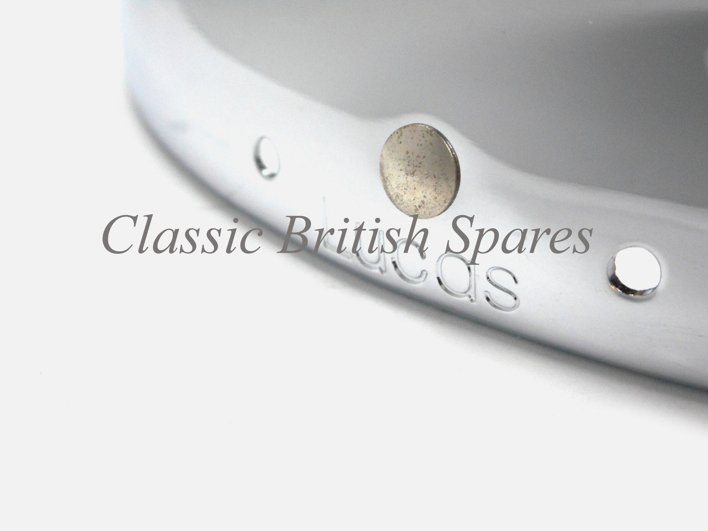 Genuine Lucas 7" Chrome Headlight Rim Bezel - 553248
