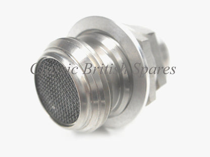 Triumph Early Oil Pressure Relief Valve W/ Tell-Tale - 70-4191 - Stainless