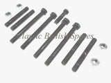 BSA A50 / A65 Cylinder Head Bolt Stud & Nut Set - 1968-70