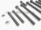 BSA A50 / A65 Cylinder Head Bolt Stud & Nut Set - 1968-70