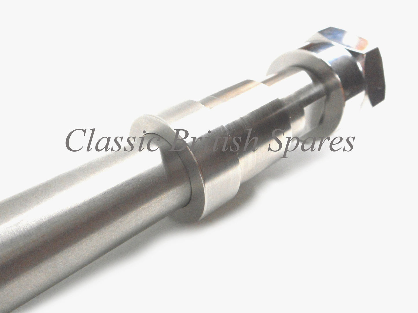 BSA A & B Group Rear Wheel Axle Assembly (1) - 1958-63 - A7 / A10 - (Stainless Steel)