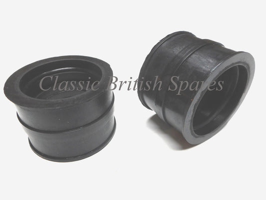 Triumph T140 Inlet Manifold Rubber Boots (2) 1979-82