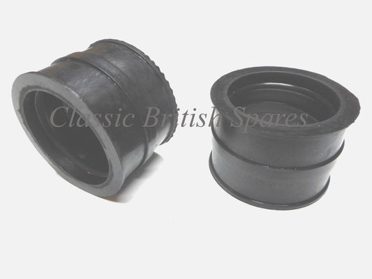 Triumph T140 Inlet Manifold Rubber Boots (2) 1979-82