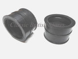 Triumph T140 Inlet Manifold Rubber Boots (2) 1979-82