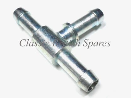 1/4" Petcock Metal Tee Junction (1)