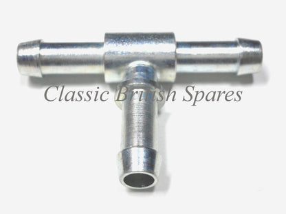 1/4" Petcock Metal Tee Junction (1)