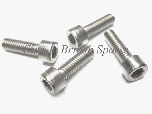 Amal Concentric Float Bowl & Cap Allen Screws (SET OF 4) - 626 / 928 / 930 / 932
