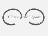 Triumph / BSA Gudgeon Piston Wrist Pin Circlips (2) -70-6869 - 5TA / T100 / TR6 / T120 / T140