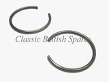 Triumph / BSA Gudgeon Piston Wrist Pin Circlips (2) -70-6869 - 5TA / T100 / TR6 / T120 / T140