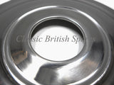 Triumph 7" (SLS) Front Stainless Steel Hub Cap Cover (1) -  37-1334 - T90 /  T100 / 3TA