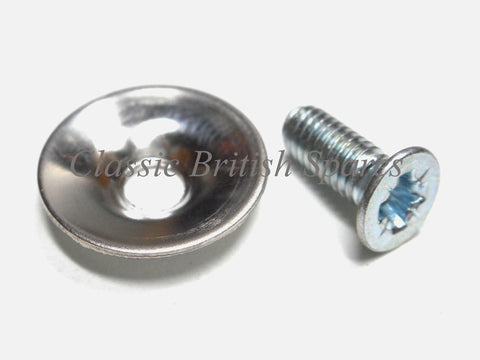 Lucas Type 88SA Lighting Switch Knob Screw & Washer