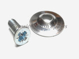 Lucas Type 88SA Lighting Switch Knob Screw & Washer