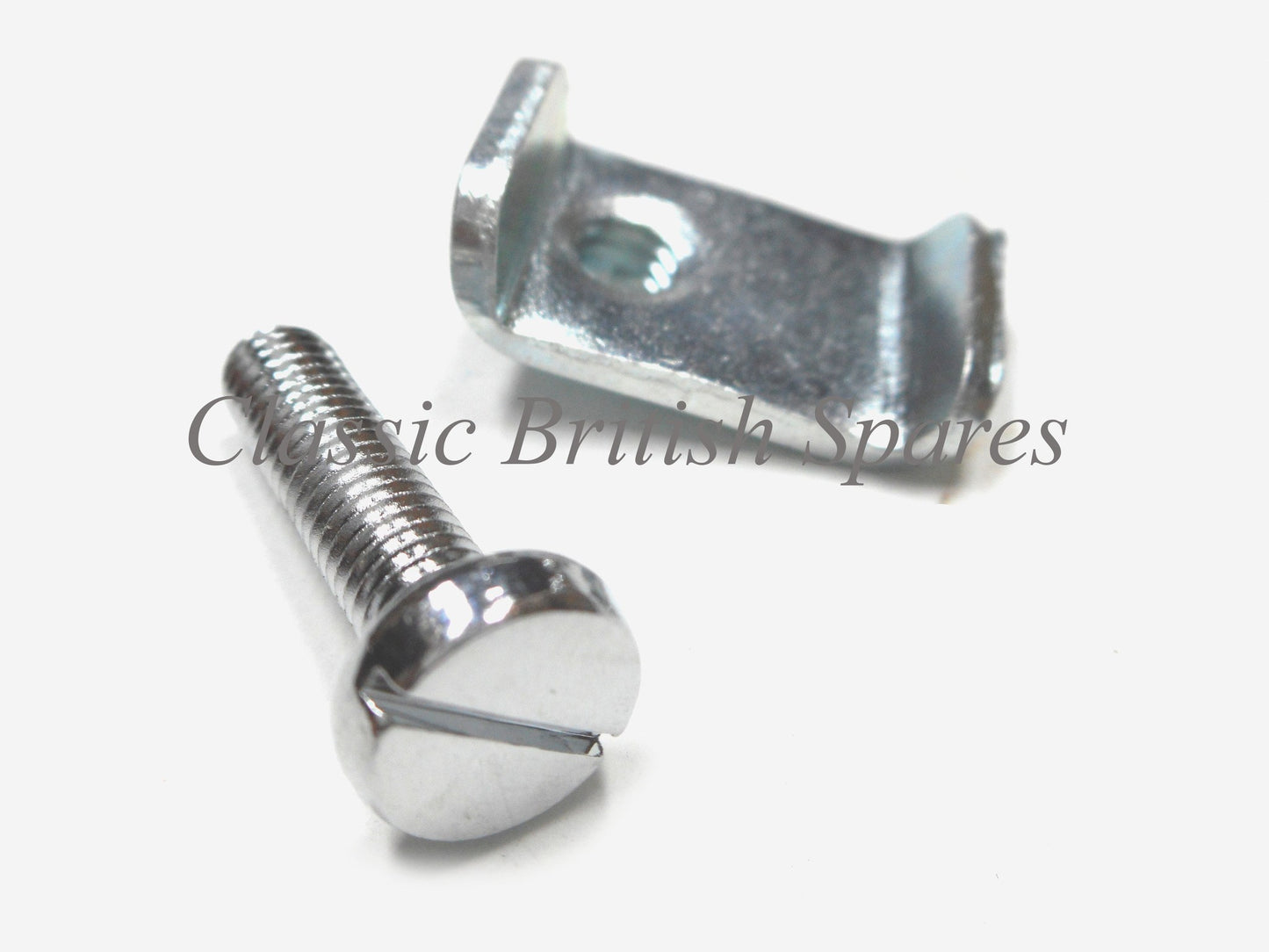 Lucas Headlight Rim Screw & Plate - 534296