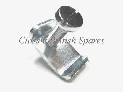 Lucas Headlight Rim Screw & Plate - 534296