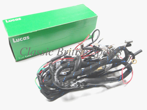 Triumph T100 / T120 Genuine Lucas Wiring Harness - 54957095 - 1969-70