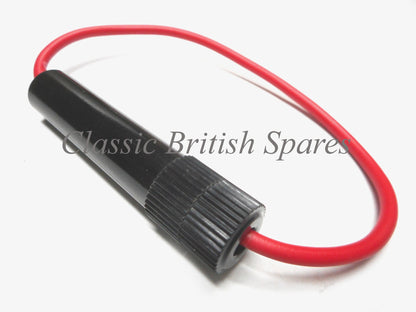 Lucas Type In-Line Motorcycle 20 AMP Fuse Holder