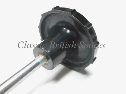 BSA Front Fork Bakelite Steering Damper Knob & Rod (1) 67-5021 - M20 / B31 / A7 / A10 / A65