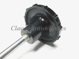 BSA Front Fork Bakelite Steering Damper Knob & Rod (1) 67-5021 - M20 / B31 / A7 / A10 / A65