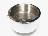 BSA Front Fork Chrome Steering Stem Nut W/Out Damper Hole 67-5024B B31 A10 A65