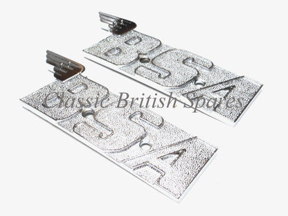 BSA Winged Gas Tank Badges (1 SET) - 60-2568 - 1971-72 - A65 / A70