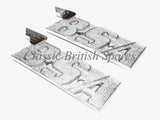 BSA Winged Gas Tank Badges (1 SET) - 60-2568 - 1971-72 - A65 / A70