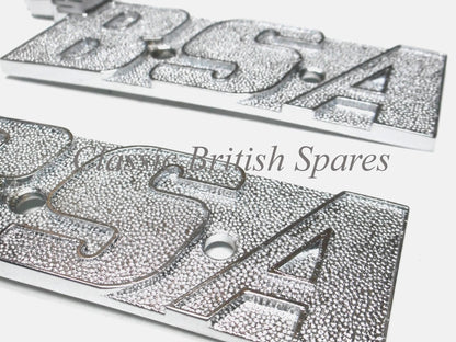 BSA Winged Gas Tank Badges (1 SET) - 60-2568 - 1971-72 - A65 / A70