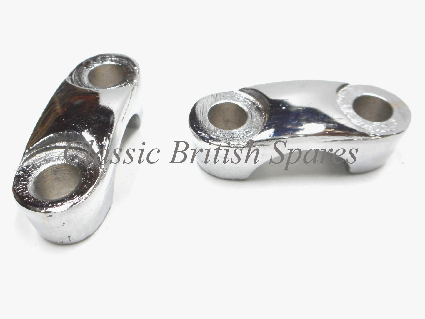 BSA / Triumph Handlebar Mounting Clamps (1 SET) - 65-5333 - A65 / A10 / B25 / B31