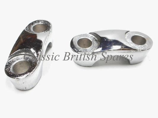 BSA / Triumph Handlebar Mounting Clamps (1 SET) - 65-5333 - A65 / A10 / B25 / B31