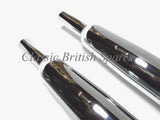 BSA Unit Twins Chrome Muffler / Silencer Set 68-2732 68-2733 1962-70 A50 A65