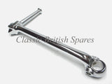 Triumph Twins Chrome Kickstart Lever Assembly (1) 57-7018 - TR6 / T120 / T140 / 6T