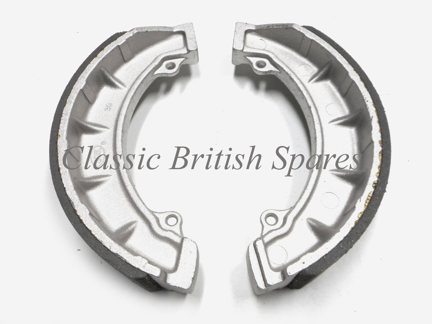 Triumph / BSA 8" Dual Twin Leading Front Brake Shoes (1 SET) 37-1996 - TR6 / T120 / A65 / T150