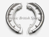 Triumph / BSA 8" Dual Twin Leading Front Brake Shoes (1 SET) 37-1996 - TR6 / T120 / A65 / T150