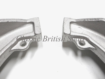 Triumph / BSA 8" Dual Twin Leading Front Brake Shoes (1 SET) 37-1996 - TR6 / T120 / A65 / T150