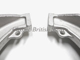 Triumph / BSA 8" Dual Twin Leading Front Brake Shoes (1 SET) 37-1996 - TR6 / T120 / A65 / T150